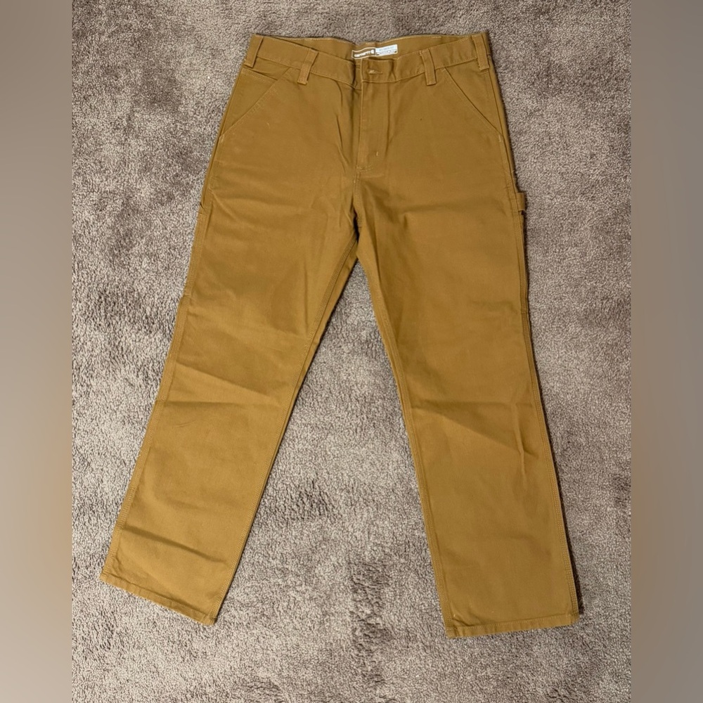 Carhartt Rugged Flex Relaxed Fit Duck Utility Work Pants size 34x30